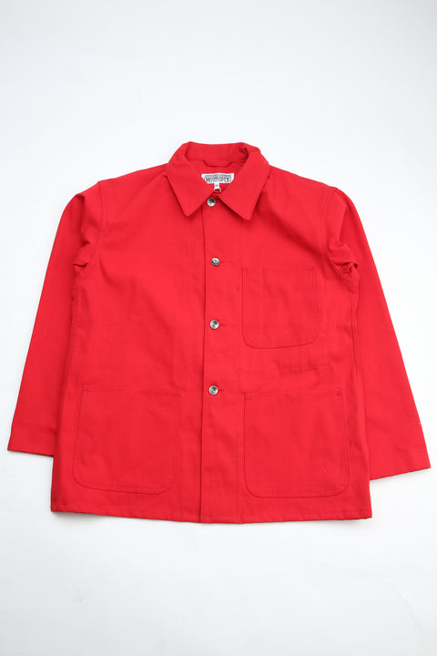 Engineered Garments Workaday Utility Jacket - Red Cotton Ripstop