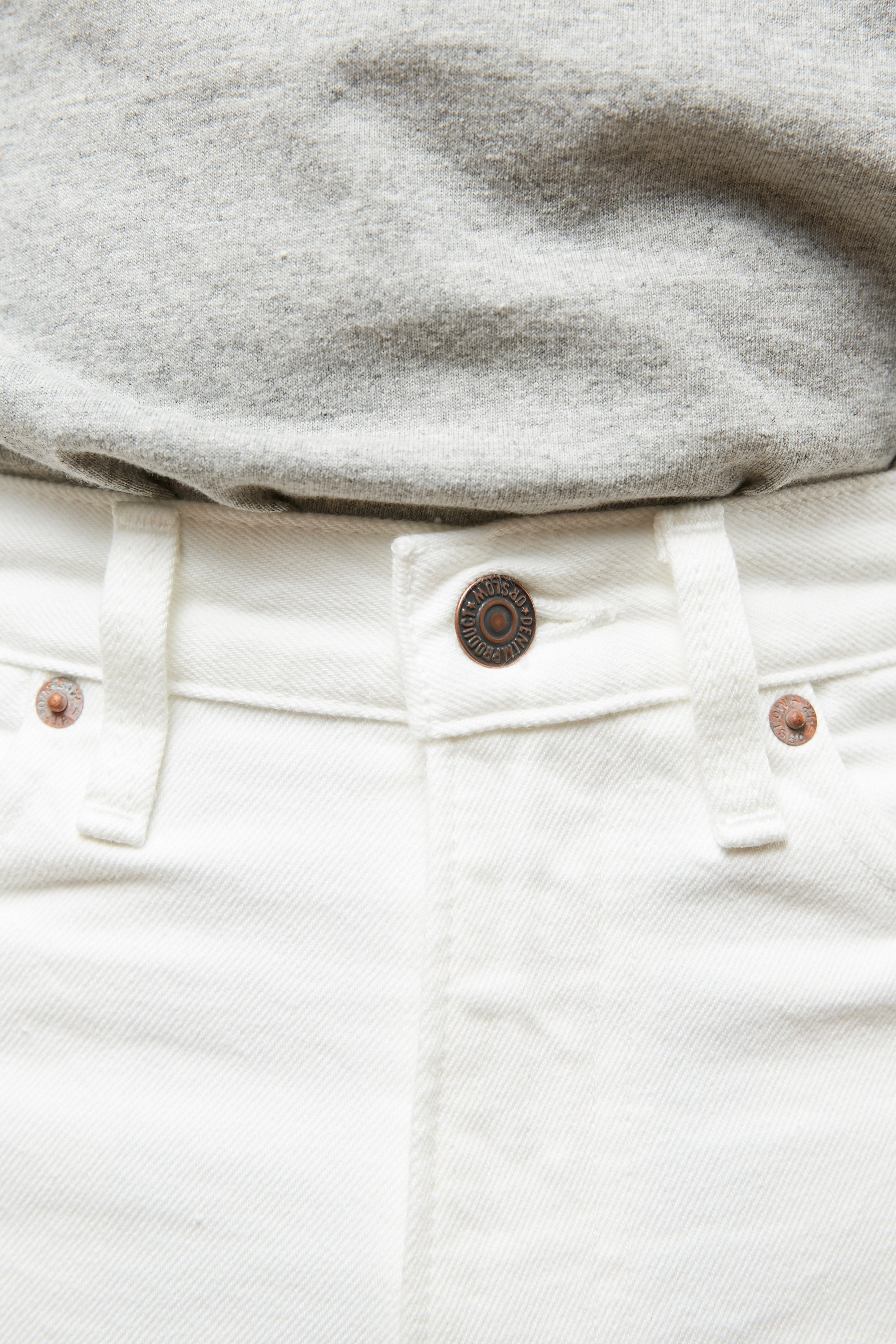 orSlow 107 Ivy Fit Slim Jean - White - Totem Brand Co.