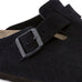 Birkenstock Boston Soft Footbed Suede Leather  - Midnight
