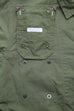 Engineered Garments X Totem FU Over Coverall Jacket - Olive Cotton Ripstop