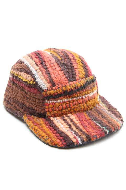 Thistlepot x Totem EXCLUSIVE Woven 5 Panel Hat - Burnt / Sienna