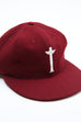Ebbets x Totem Brand Co. Cap - Burgundy Wool - EXCLUSIVE