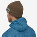 Patagonia Brodeo Beanie Fitz Roy Trout Patch - Ash Tan