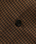 BEAMS PLUS / wool double twill half coat - Brown