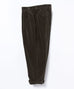 BEAMS PLUS / 2-pleat corduroy trousers-D. Brown