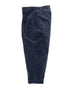 BEAMS PLUS / 2-pleat corduroy trousers-Navy