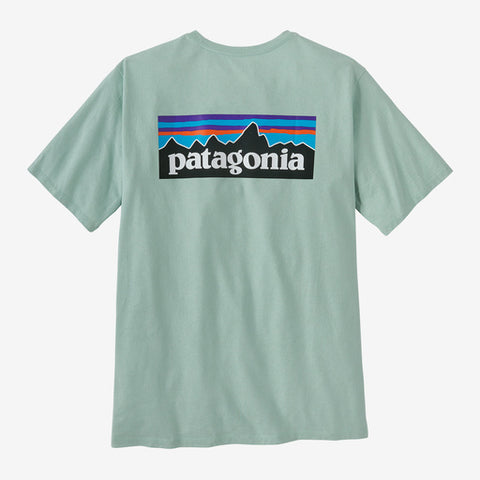 Patagonia Men's P-6 Logo Responsibili-Tee® (Wispy Green)