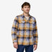 Patagonia Men's Men's Long-Sleeved Organic Cotton Midweight Fjord Flannel Shirt - Guides: Dried Mango