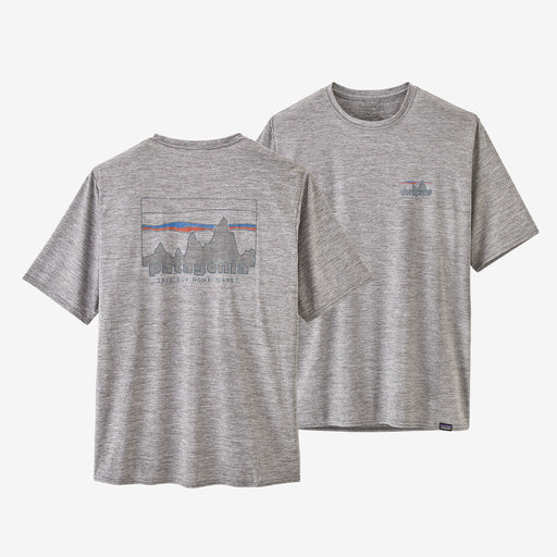 Patagonia Men's Capilene® Cool Daily Graphic Shirt ('73 Skyline: Feather Grey)