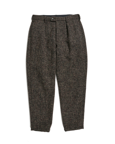 Engineered Garments Carlyle Pants 8w Corduroy - Dk Brown Polyester Wool Tweed Boucle