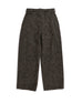 Engineered Garments Women's Sailor Pant - Dk Brown Polyester Wool Tweed Boucle