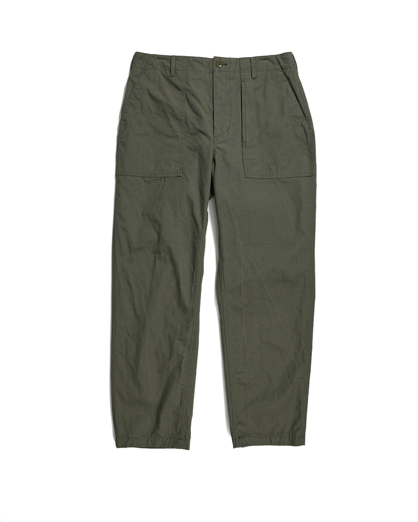 Engineered Garment Fatigue Pant - Olive Heavyweight Cotton Ripstop