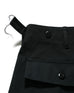 Engineered Garments Workaday Fatigue Pant Combo - Black Heavyweight Cotton Ripstop
