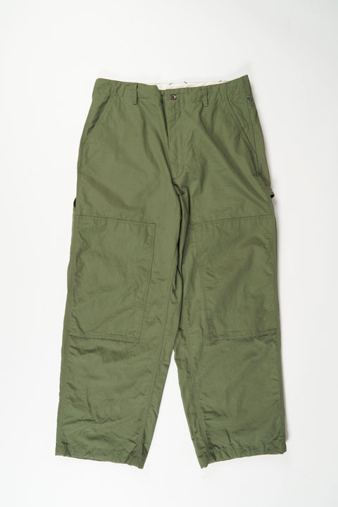 Engineered Garments Painter Pant - Olive Cotton Ripstop