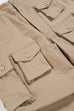 Engineered Garments FA Short - Khaki Cotton Ripstop