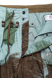 Kapital Combed Burberry BRUSH-CAMO JUMBO Cargo Pants - Turquoise