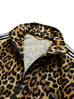 Kapital Smooth Jersey Leopard STANTMAN & WOMAN Track JKT - Brown