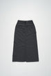 BLANK Lace Up Skirt - Grey Tropical Wool