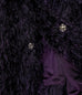 Needles - Snap Cardigan Jacket - PE/R Argyle Fringe Jq. - Purple