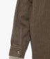 Needles - Work Shirt - C/L/W Pin Stripe Twill - Brown