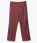 Needles - Track Pant - Poly Smooth - Wine