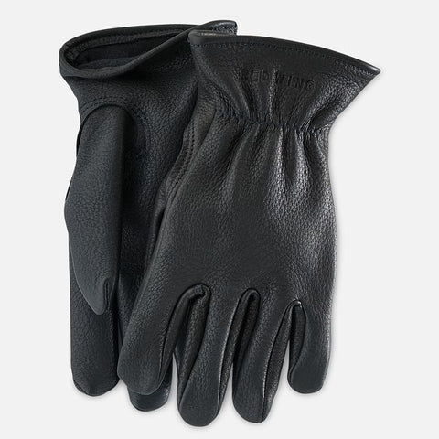 Red Wing Lined Bucksmith Leather Glove - Black