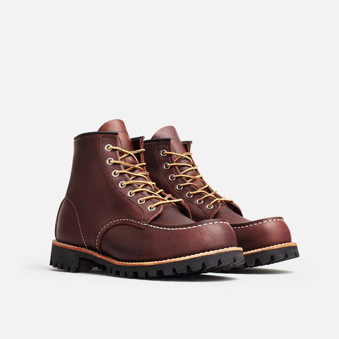 Red Wing Heritage - ROUGHNECK MEN'S 6-INCH BOOT IN BRIAR OIL SLICK LEATHER - Briar - #8146