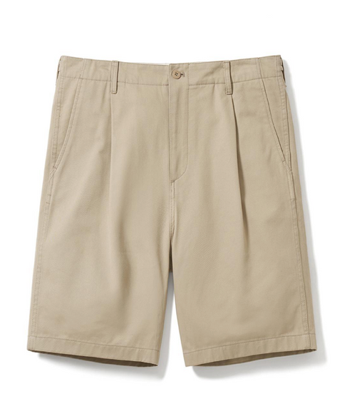 POTTERY Officer Chino Shorts - Chino Beige