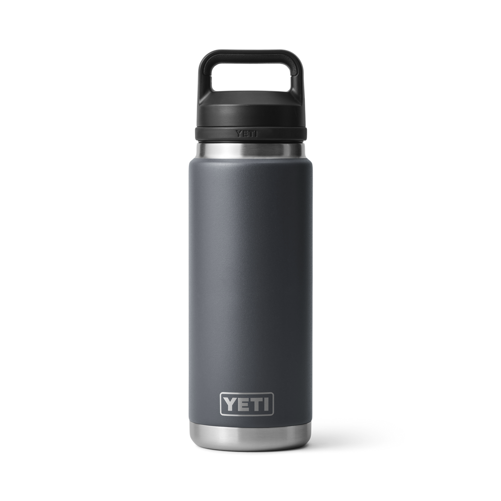 YETI 26 oz. Rambler Bottle with Chug Cap - Charcoal
