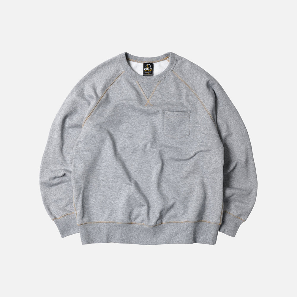 FrizmWORKS - Heavyweight Pocket Sweatshirt - Gray