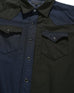 Engineered Garments Combo Western Shirt Cotton Oxford Twill- Navy