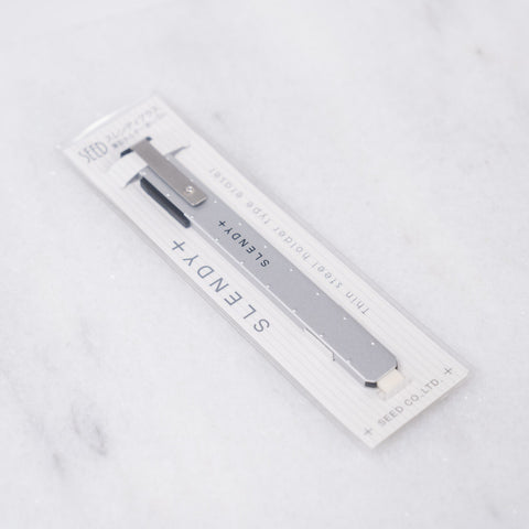 Seed Slendy Plus Erasers - Silver