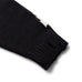Kapital 5G Cotton Knit BONE Crew Sweater - Black