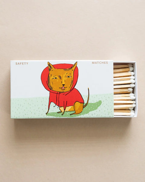 Sydney Hale Co. Safety Matches - Hoodie Pup Matchbox