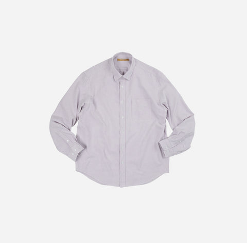 FrizmWorks OG Stripe Oversized Shirt - Purple