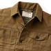 Filson Men's Tin Cloth Short Lined Cruiser Jacket - Dark Tan