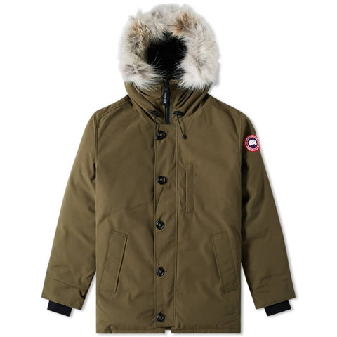 Canada Goose Men’s Chateau Parka with Fur - Military Green