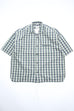 Nanamica Open Collar Wind H/S Shirt - Khaki