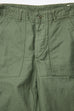 OrSlow US Army Fatigue Pants (Regular Fit) - Green Reverse Cotton Sateen