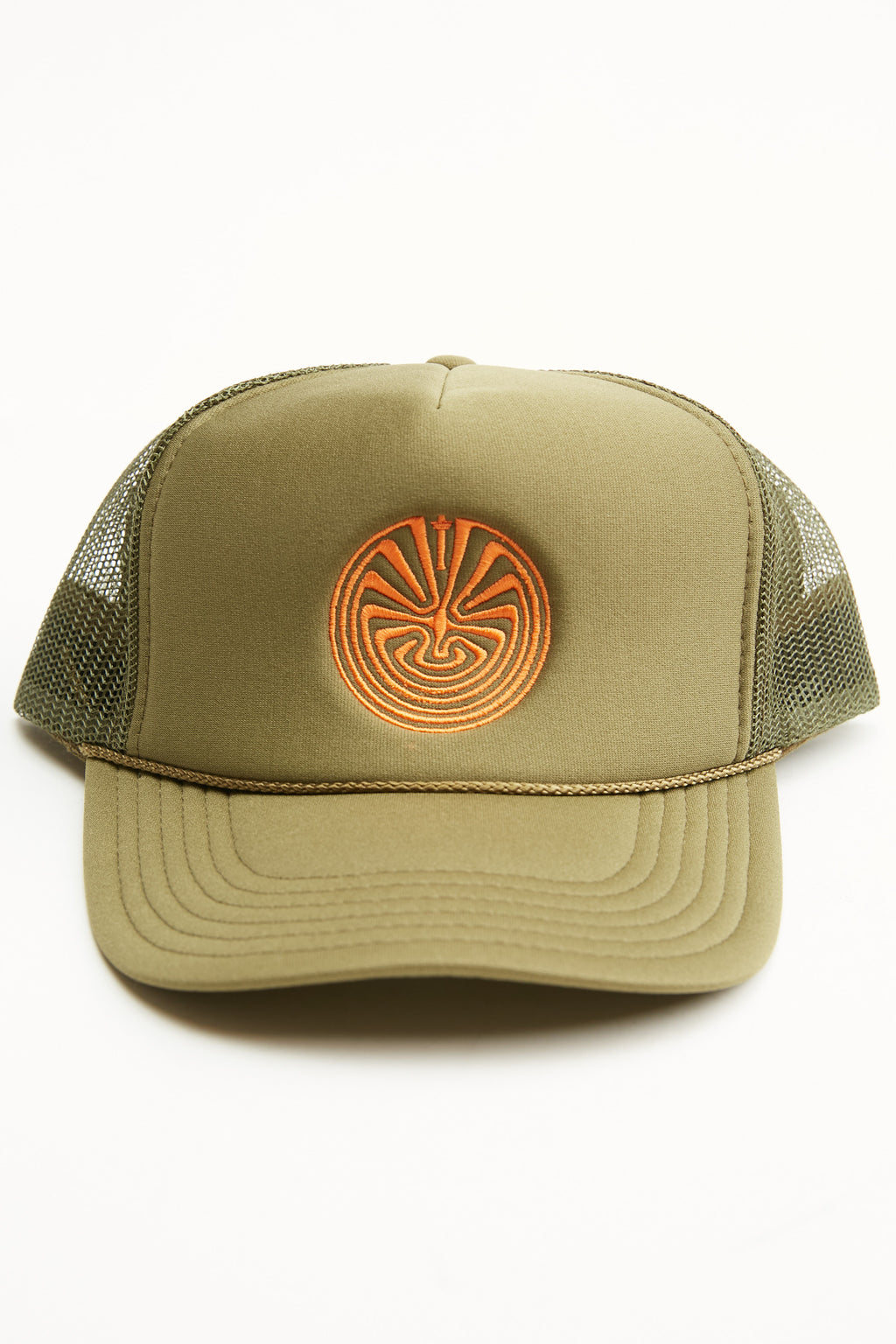 Totem Brand Co. Totem Maze Trucker Hats - Olive