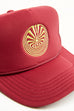 Totem Brand Co. Totem Maze Trucker Hats - Maroon