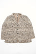 Engineered Garments Women's WNB Jacket - Beige CP Leopard Jacquard