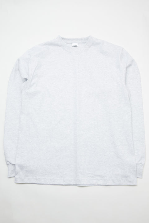 Camber Max-Weight Jersey Long Sleeve T-Shirt - Grey Heather
