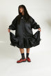 Comme des Garçons GIRL (CDG GIRL) - Polyester Heavy Weight Satin X Nylon Tulle Dress - Black