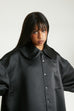 Comme des Garçons GIRL (CDG GIRL) - Polyester Heavy Weight Satin X Nylon Tulle Dress - Black