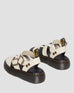Dr. Martens Women's Gryphon Brando Leather Gladiator Sandals - Beige