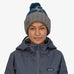 Patagonia Snowbelle Beanie - Nordic Cabin Knit: Paintbrush Red