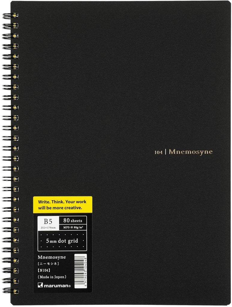 Maruman Mnemosyne N104 Special Memo Notebook - B5 - Dot Grid
