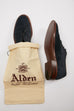 Alden Plain Toe Blucher Navy Suede #29331F - Totem Brand Co.