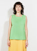 Engineered Garments Square Neck Shirt - Green/Yellow PC Stripe Jersey